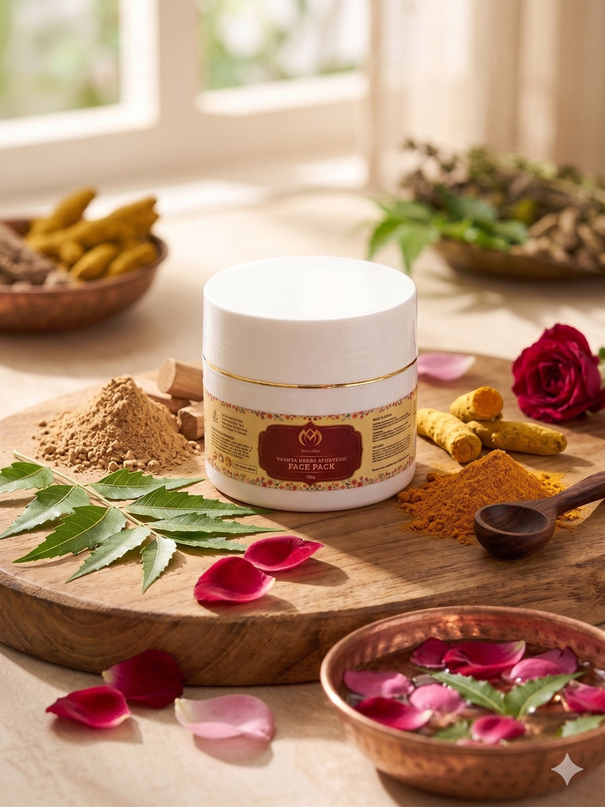 Amrutika Varnya 13 Herbs De-Tan Face Pack