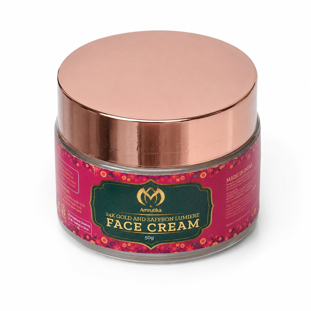 Amrutika Kumkumadi 24K Gold Brightening Face Cream