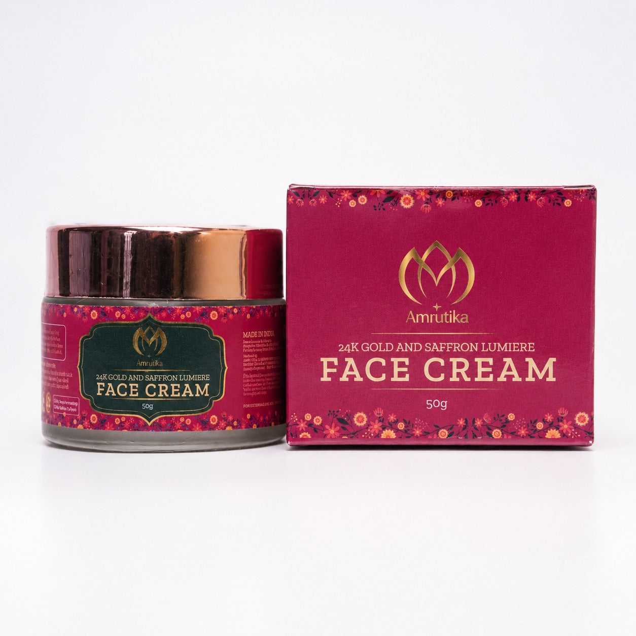 Amrutika Kumkumadi 24K Gold Brightening Face Cream