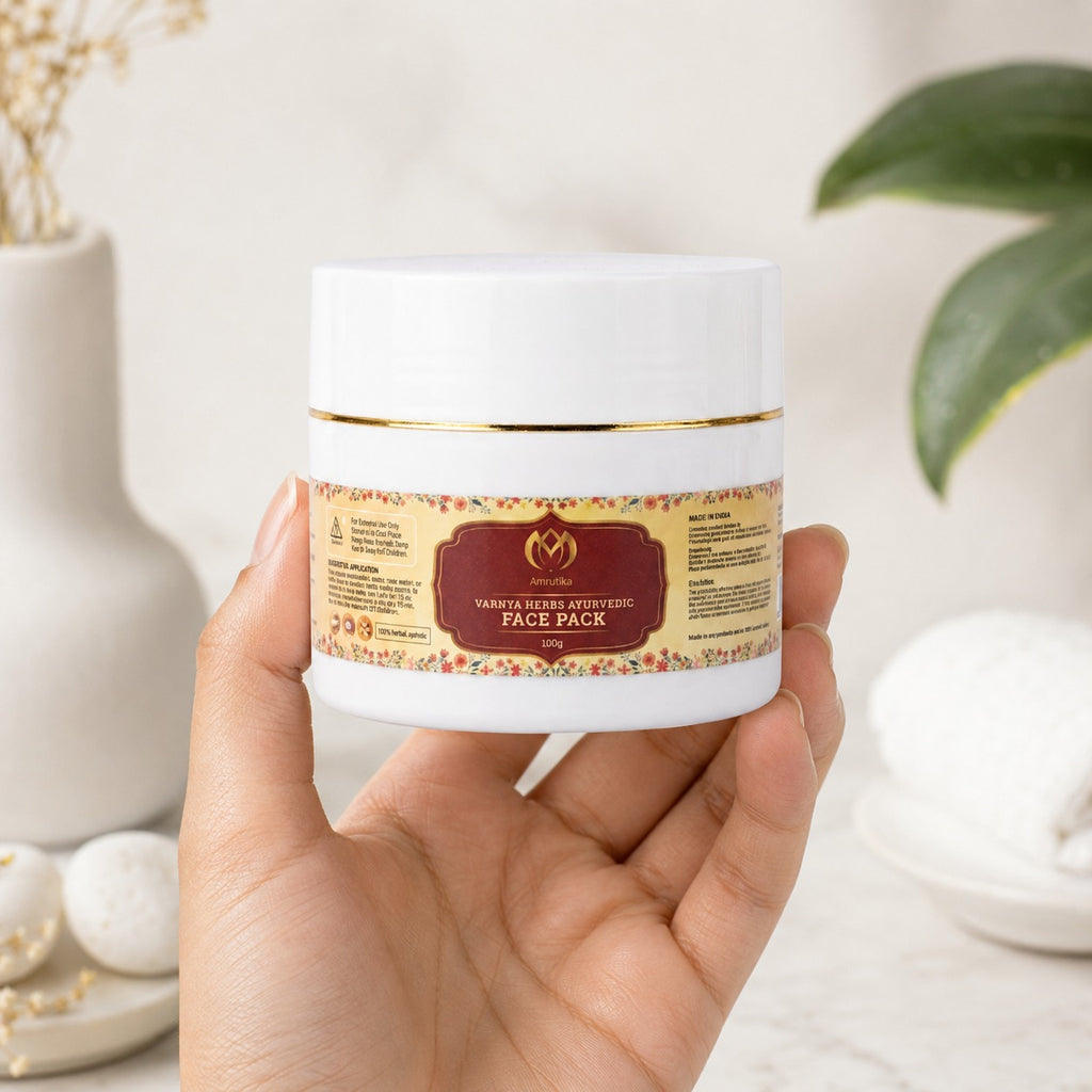 Amrutika Varnya 13 Herbs De-Tan Face Pack