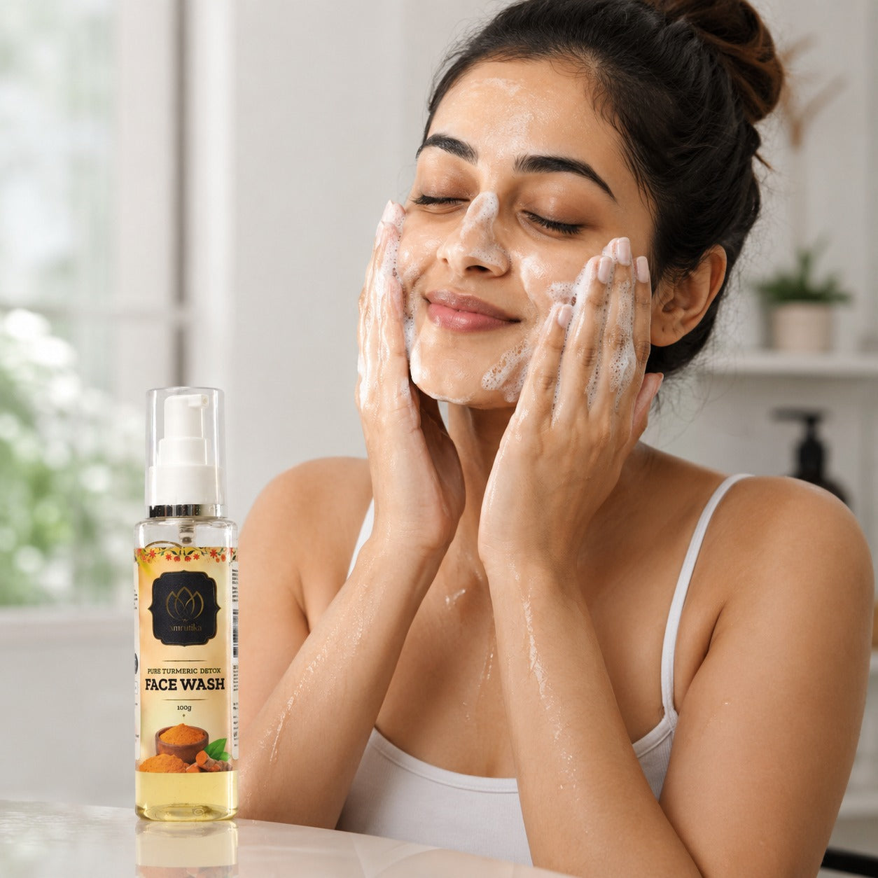 Amrutika Pure Turmeric Acne Control Face Wash