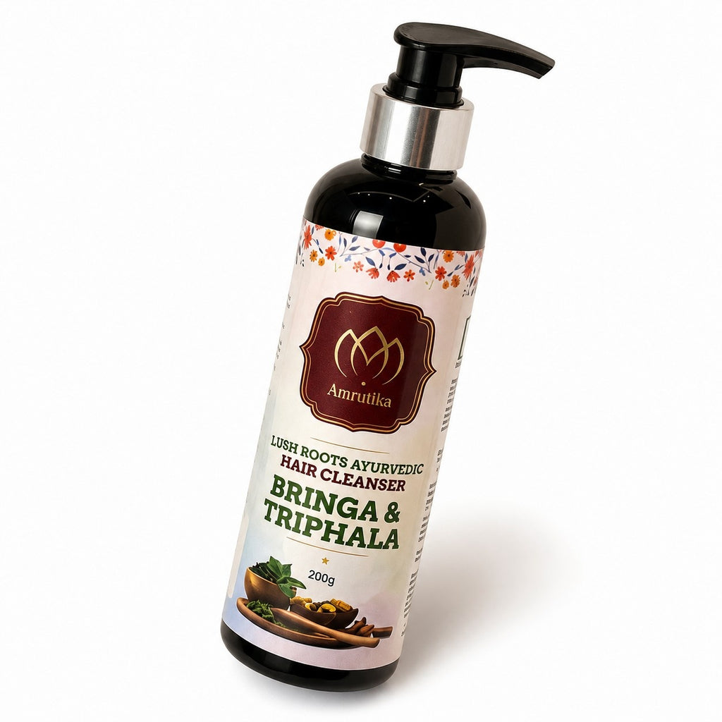 Amrutika Lush Roots Bhringraj Hair Shampoo
